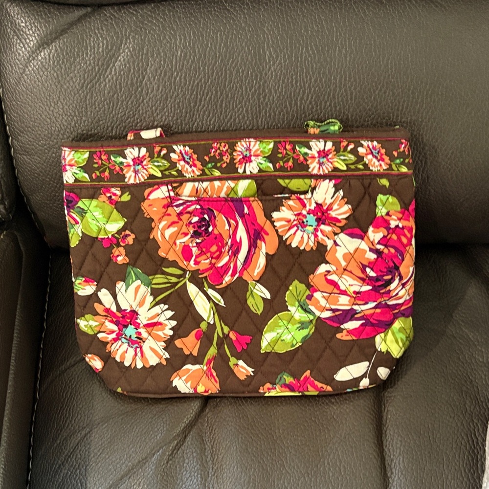 Vera Bradley petite tote in English rose